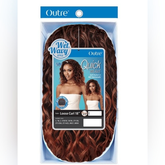 Outre Wet & Wavy loose curl 18"-2T1/30 - Picture 6 of 10